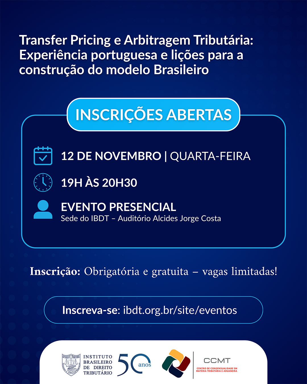 Post 1 - IBDT & CCMT